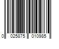 Barcode Image for UPC code 0025875010985