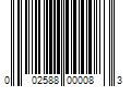 Barcode Image for UPC code 002588000083