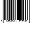 Barcode Image for UPC code 0025900227333