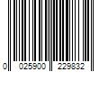 Barcode Image for UPC code 0025900229832