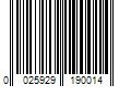 Barcode Image for UPC code 0025929190014