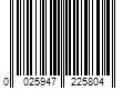 Barcode Image for UPC code 0025947225804