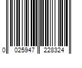 Barcode Image for UPC code 0025947228324