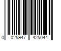 Barcode Image for UPC code 0025947425044