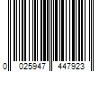 Barcode Image for UPC code 0025947447923