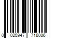 Barcode Image for UPC code 0025947716036