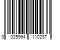 Barcode Image for UPC code 0025964110237