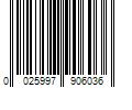 Barcode Image for UPC code 0025997906036