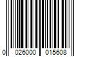 Barcode Image for UPC code 0026000015608