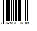 Barcode Image for UPC code 0026000190466