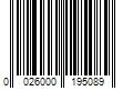 Barcode Image for UPC code 0026000195089