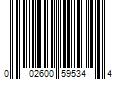 Barcode Image for UPC code 002600595344