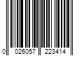 Barcode Image for UPC code 0026057223414