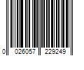 Barcode Image for UPC code 0026057229249