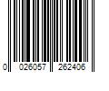 Barcode Image for UPC code 0026057262406