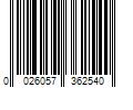 Barcode Image for UPC code 0026057362540