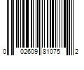 Barcode Image for UPC code 002609810752