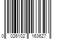 Barcode Image for UPC code 0026102163627