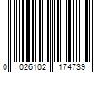 Barcode Image for UPC code 0026102174739