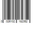 Barcode Image for UPC code 0026102182352