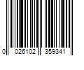 Barcode Image for UPC code 0026102359341