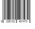 Barcode Image for UPC code 0026102497470