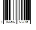 Barcode Image for UPC code 0026102534991