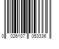 Barcode Image for UPC code 0026107053336