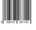 Barcode Image for UPC code 0026107087140