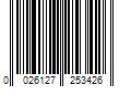 Barcode Image for UPC code 0026127253426