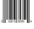 Barcode Image for UPC code 002613353504