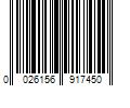 Barcode Image for UPC code 0026156917450