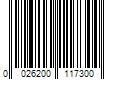 Barcode Image for UPC code 0026200117300