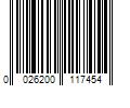 Barcode Image for UPC code 0026200117454