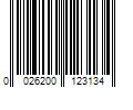 Barcode Image for UPC code 0026200123134