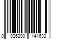 Barcode Image for UPC code 0026200141633