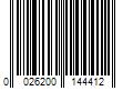 Barcode Image for UPC code 0026200144412