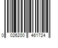 Barcode Image for UPC code 0026200461724