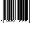 Barcode Image for UPC code 0026200471723