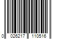 Barcode Image for UPC code 0026217110516