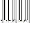 Barcode Image for UPC code 0026217160122