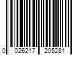 Barcode Image for UPC code 0026217205281