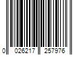 Barcode Image for UPC code 0026217257976