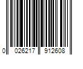 Barcode Image for UPC code 0026217912608