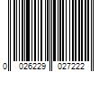 Barcode Image for UPC code 0026229027222