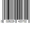 Barcode Image for UPC code 0026229420702