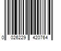 Barcode Image for UPC code 0026229420764