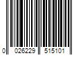 Barcode Image for UPC code 0026229515101