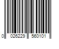 Barcode Image for UPC code 0026229560101