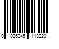 Barcode Image for UPC code 0026245113220